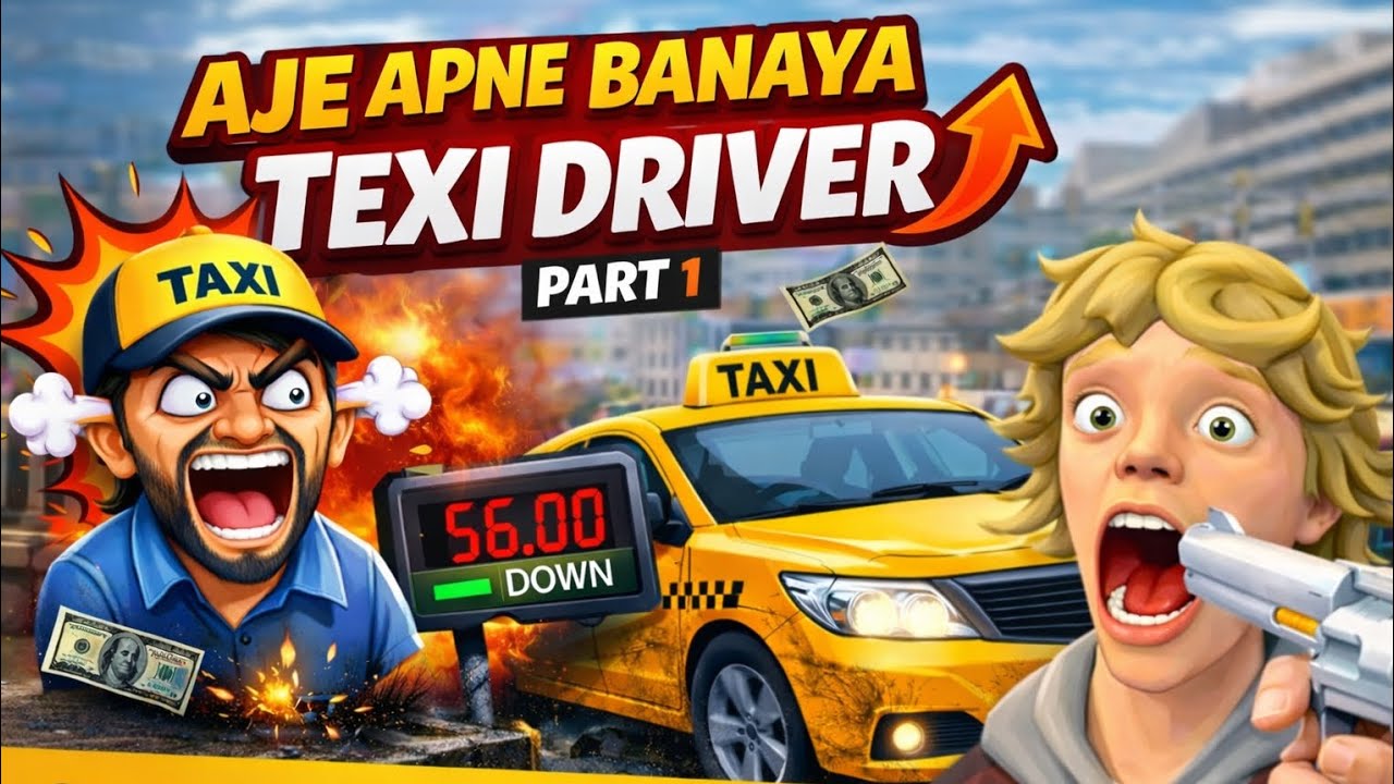 Hu Banyo Taxi Driver… Pan Aa Passenger To Pagal Niklyo! 😱🚕 | Part 1