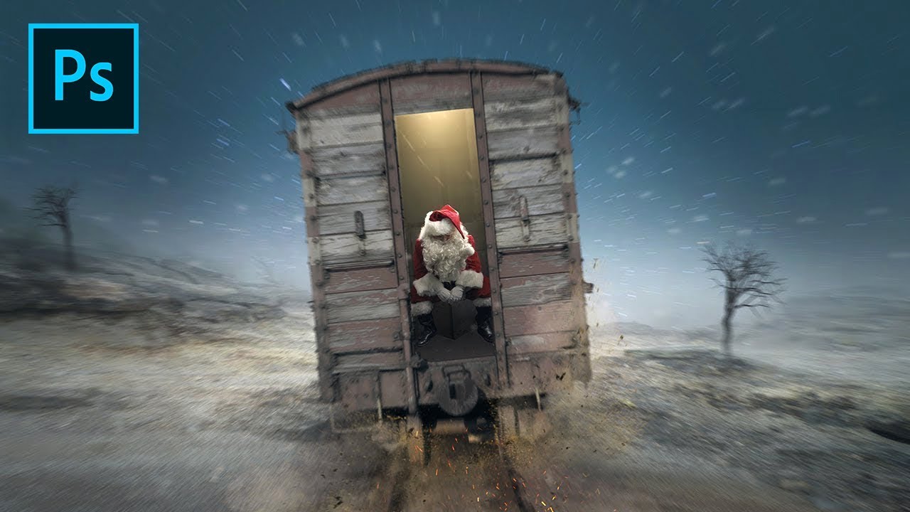Wretched Train - Photoshop Manipulation Tutorial
