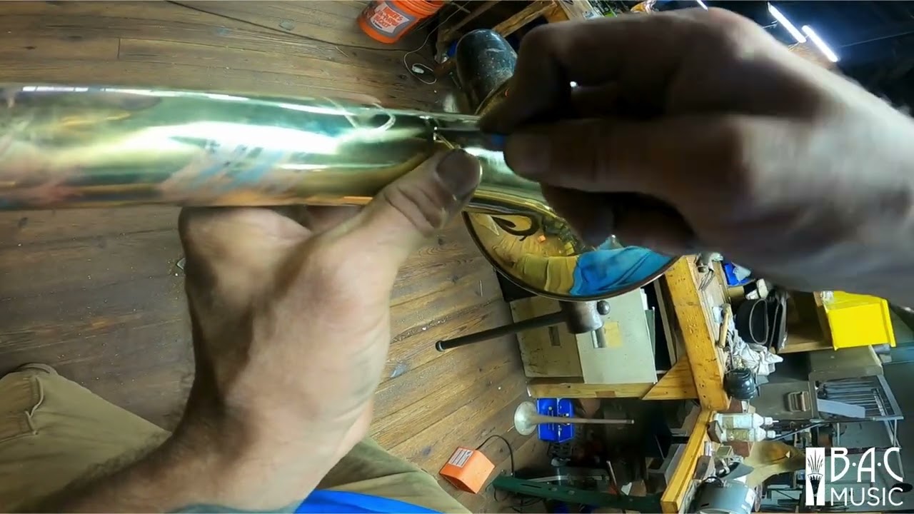 Making the Mark: Paseo W6 Trombone Hand Engraving | B.A.C. Music Workshop Series
