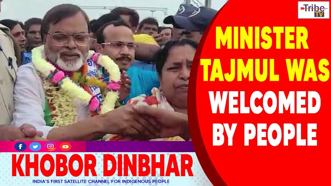 MINISTER TAJMUL WAS WELCOMED BY PEOPLE