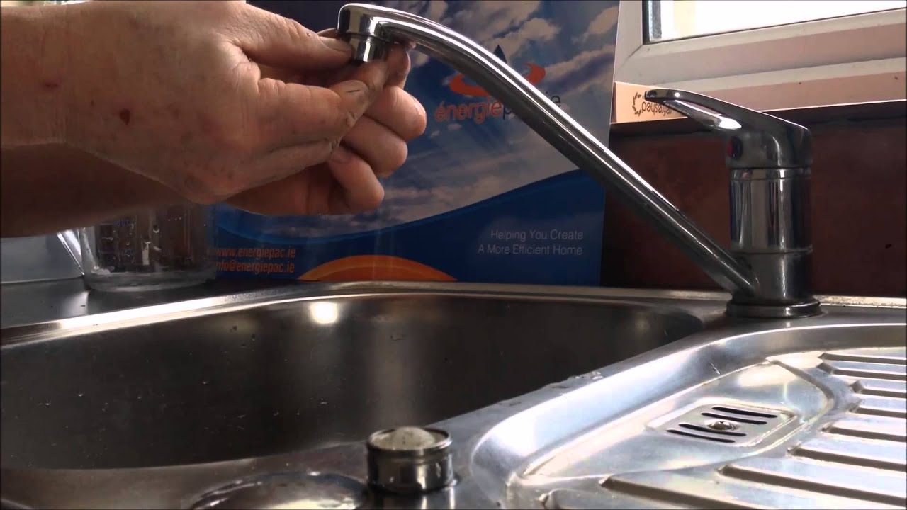 Water Saving Device Demonstration