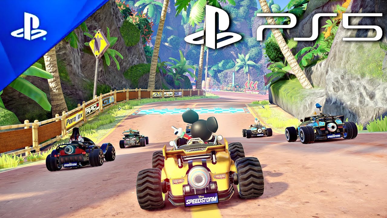 Disney Speedstorm 2024 - Multiplayer Gameplay (PS5)
