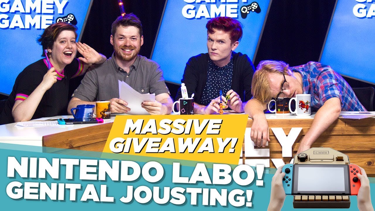 Nintendo Labo! Genital Jousting! Gamey Gamey Game