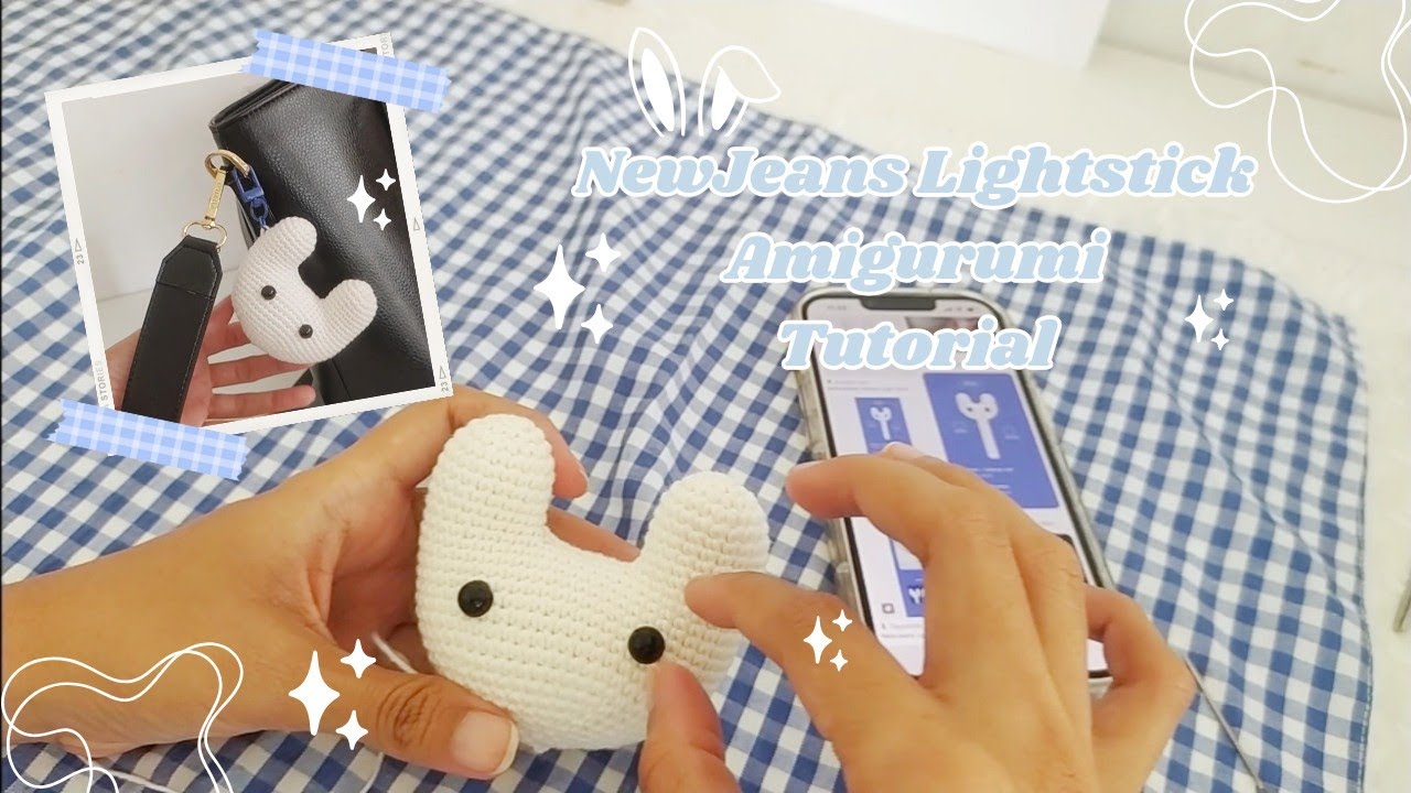 NewJeans Lightstick Amigurumi Tutorial