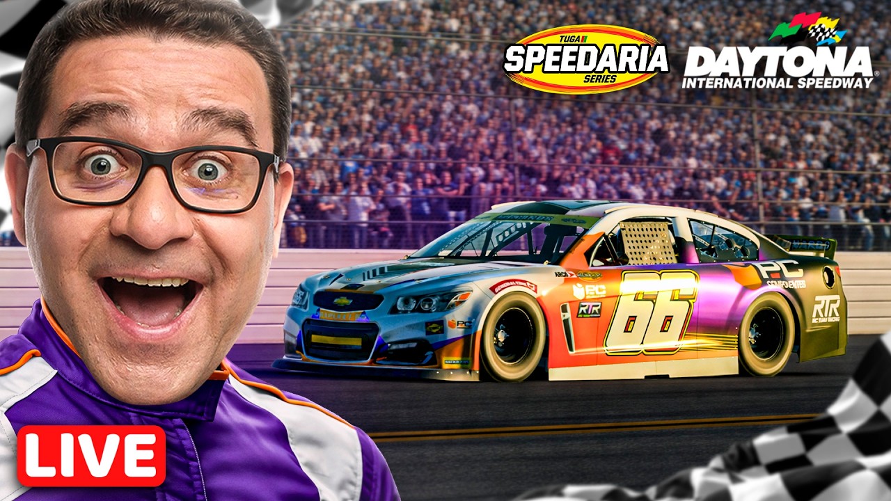 🔴LIVE RTR ➡️ 1ª PROVA DA TUGA SPEEDARIA SERIES - NASCAR