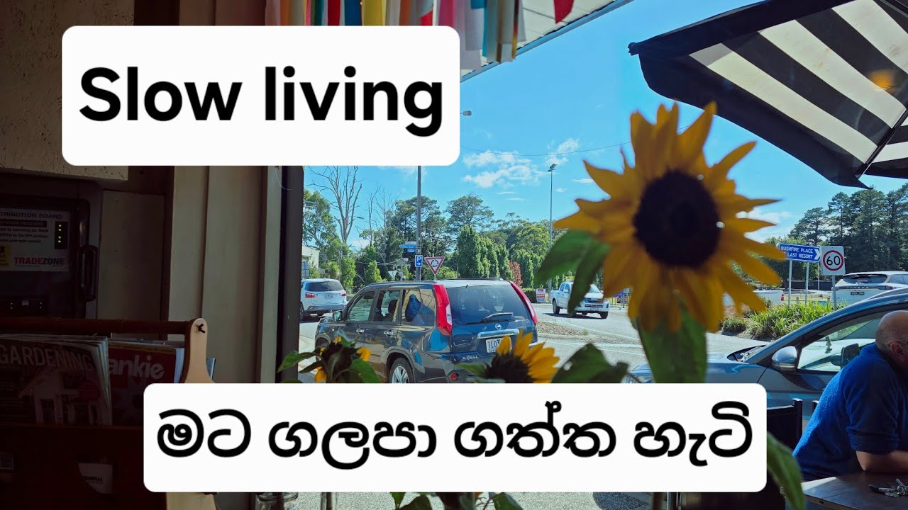 Slow living in summer