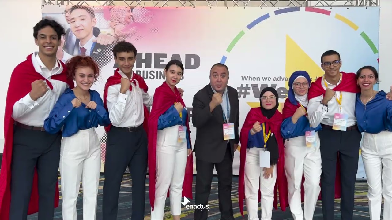 Enactus Tunisia at the Enactus World Cup 2022