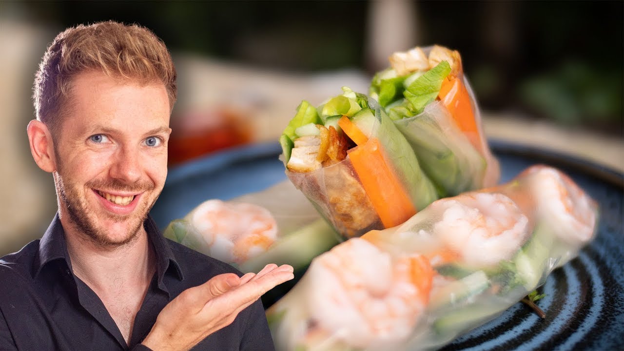 Vietnamesische Sommerrollen für zuhause