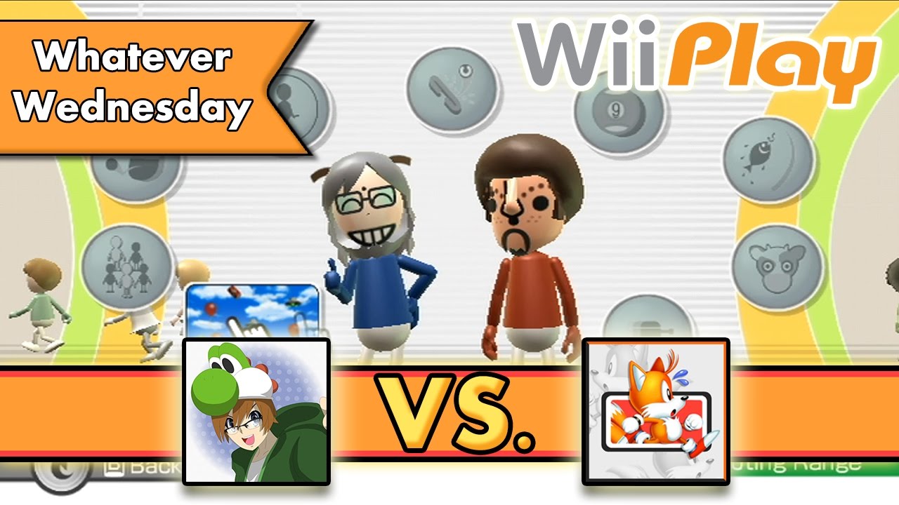 Wii Play - Yoshiller VS. TailsChannel! Pose Mii, Laser Hockey, Billiards, and Horse Racing!
