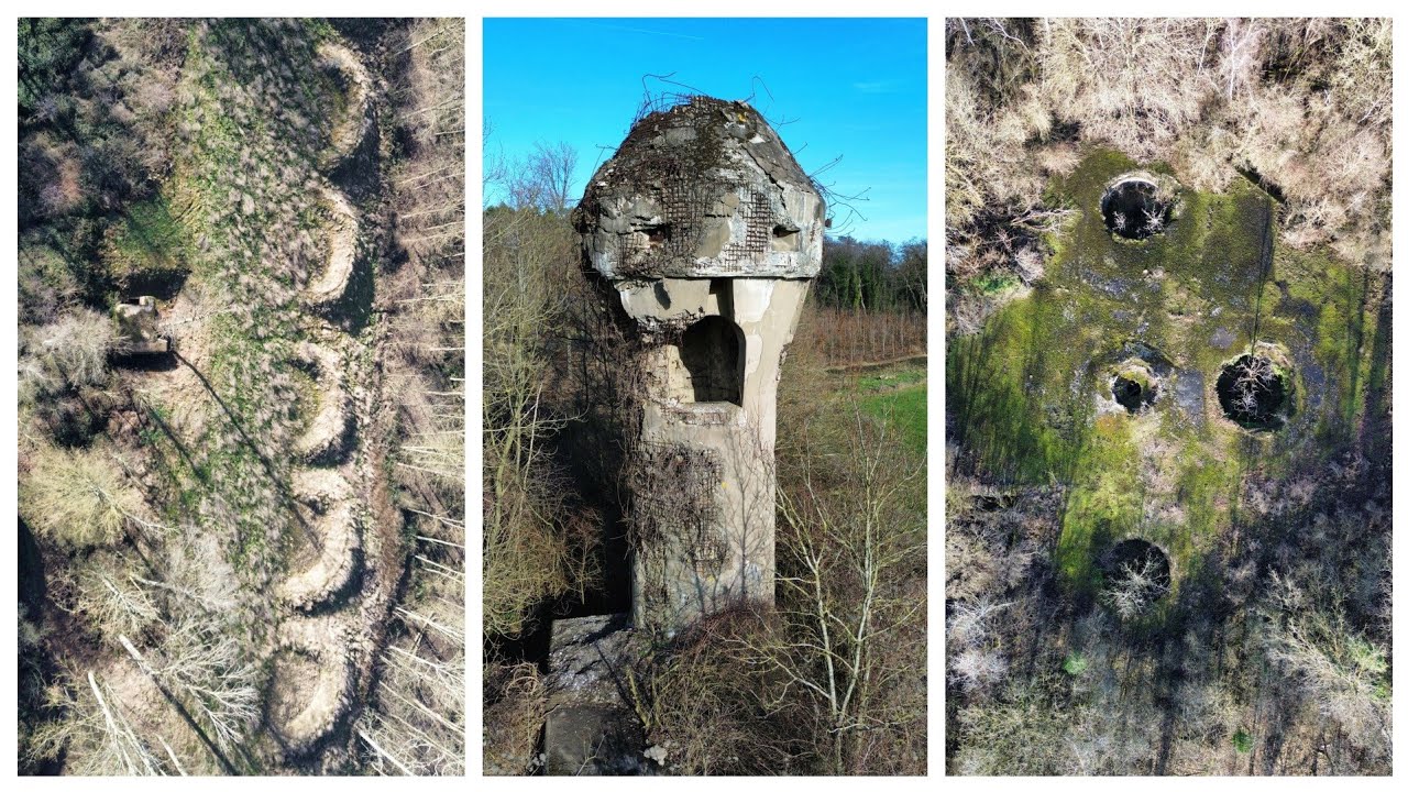 Position fortifiée de Namur vu du ciel : exploration en drone des neuf forts