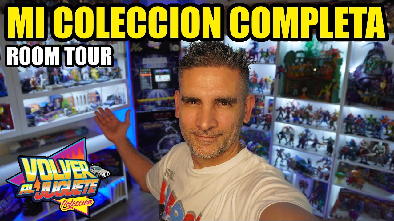 🔥Mi colección COMPLETA de Juguetes | Room Tour del Salón de Volver al Juguete #toycollector