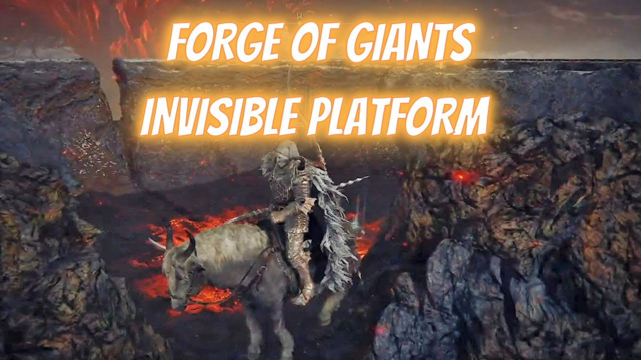 Elden Ring Forge of the Giants Elden Ring  Invisible Bridge