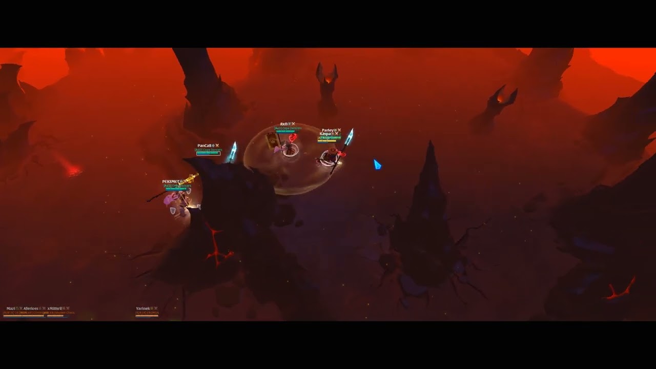 Albion Online 5v5 Hellgate ONE SHOT Healer Pow #1