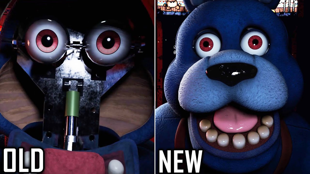 FNAF: Blood & Gears - Old vs. New Demo Comparison