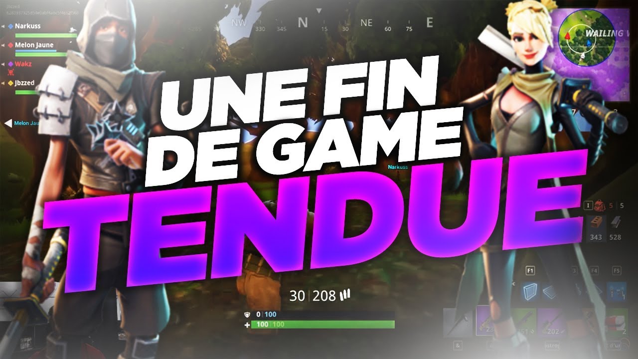 UNE FIN DE GAME TENDUE - NARKUSS JBZZ WAKZ MELON SQUAD FORTNITE - SOLARY TV