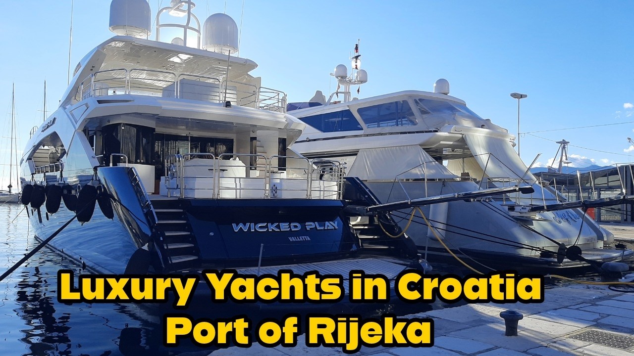 Luxury Yachts in Croatia | Port of Rijeka