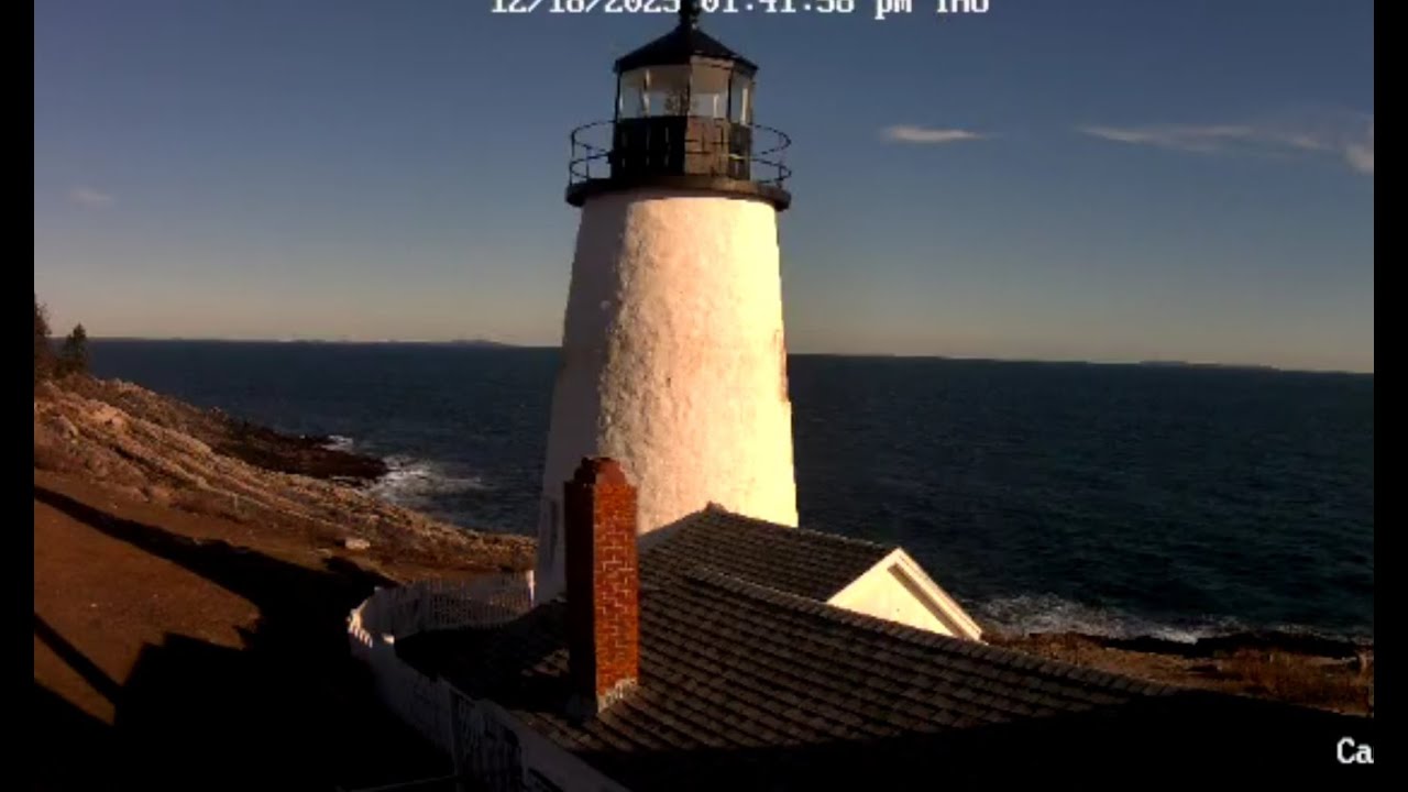 Surf Cam 2 Pemaquid Lighthouse Park