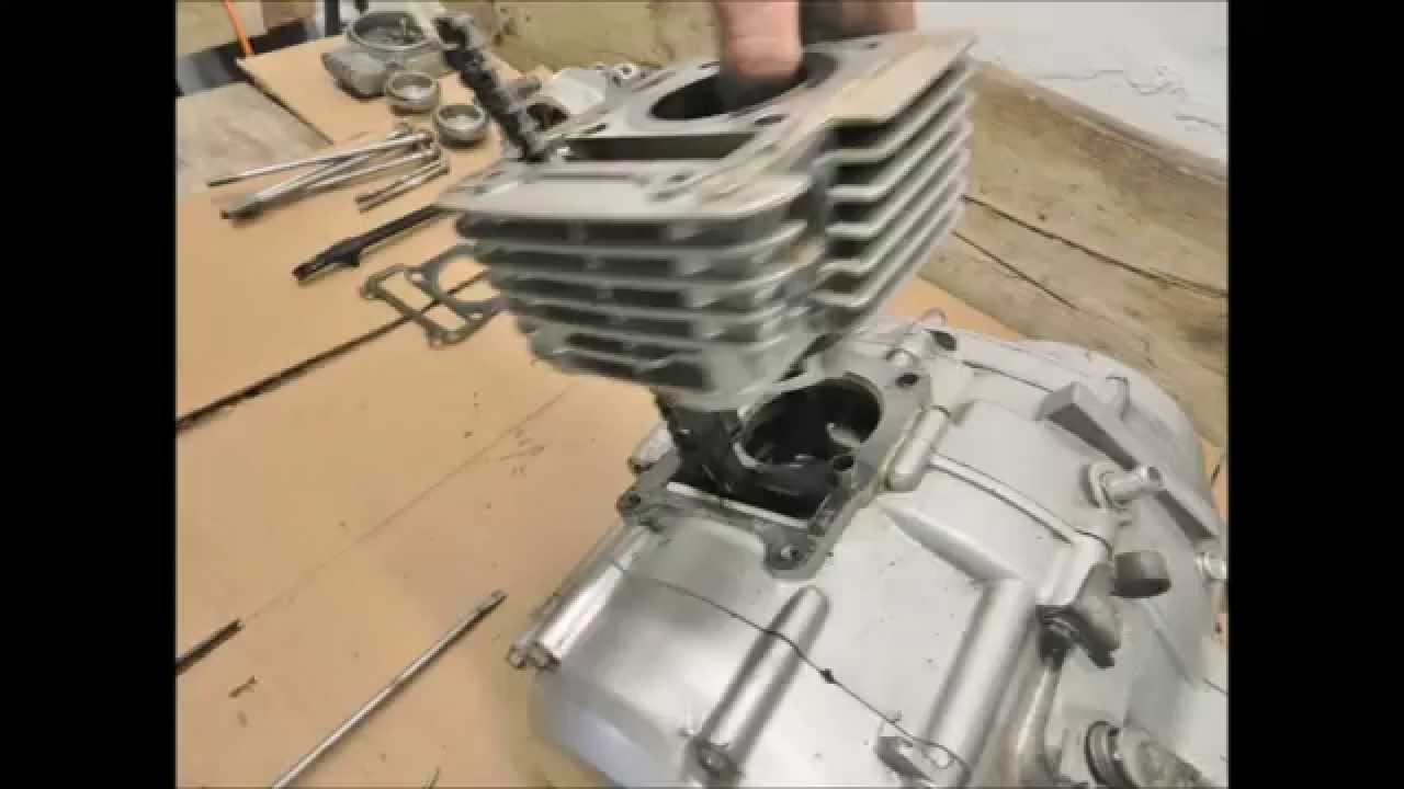 YAMAHA YBR/XT 125 Top End Teardown: Cylinder Head, Barrel & Piston Removal (Step-by-Step Guide)