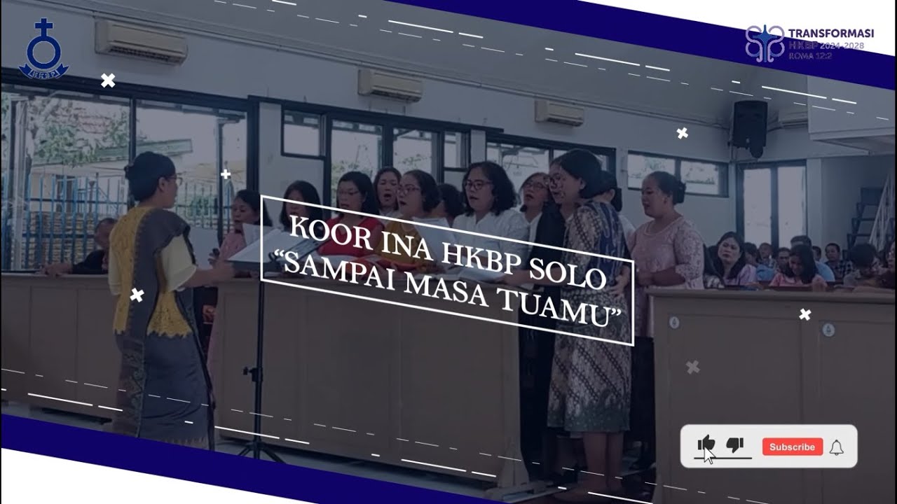 KOOR INA HKBP SOLO | "SAMPAI MASA TUAMU" HKBP Ressort SOLO | MINGGU, 19 JANUARI 2025