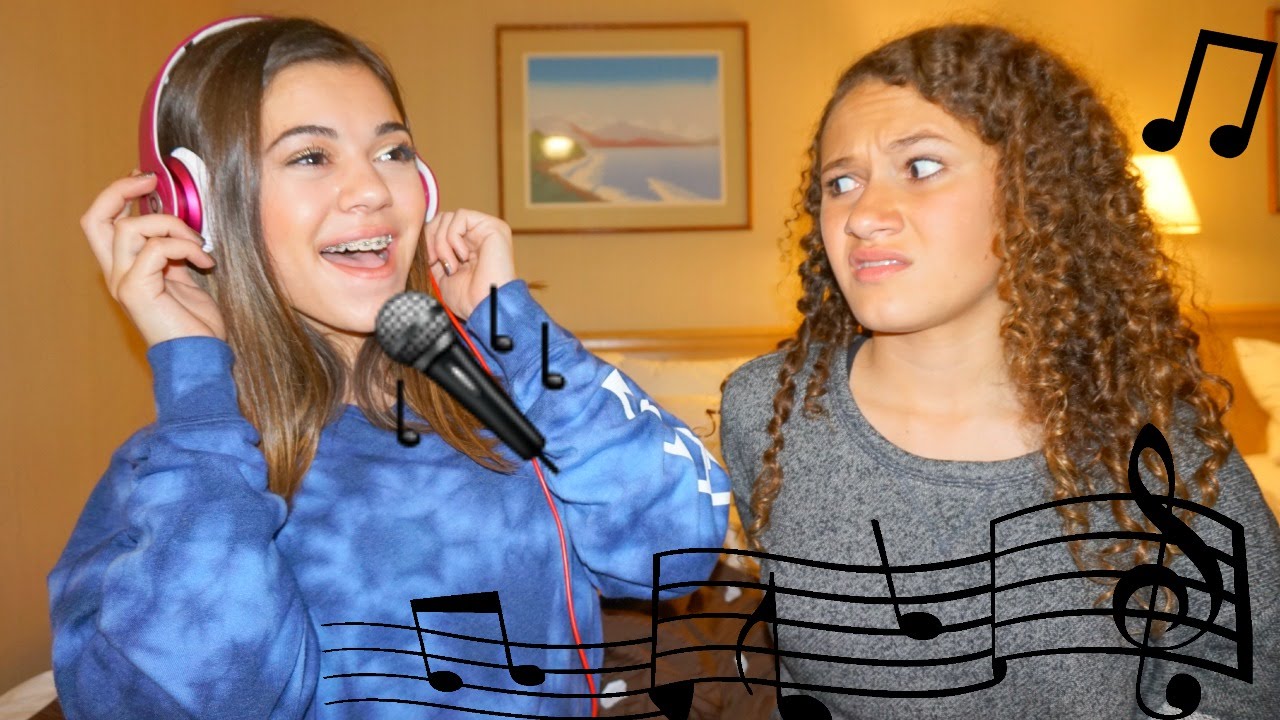 Those Aren't The Right Lyrics Challenge w/ Ashley & Steph!