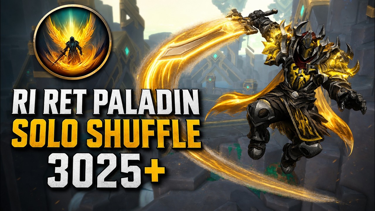 THIS IS HOW YOU WIN! Ret Paladin PvP - Solo Shuffle Commentary - WoW Midnight 12.0.7
