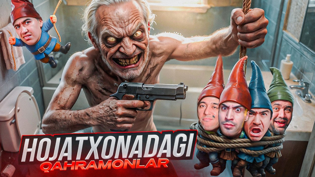 HOJATXONADAGI QAHRAMONLAR 🚽 (Burglin' Gnomes)
