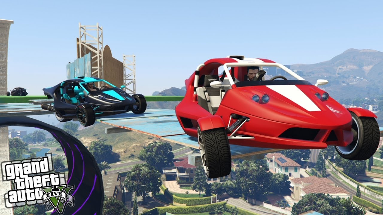 GTA 5 | LA PASARELA MAS DIFICIL DE PASAR CON EL RAPTOR!! PARKOUR!!! | XxStratusxX