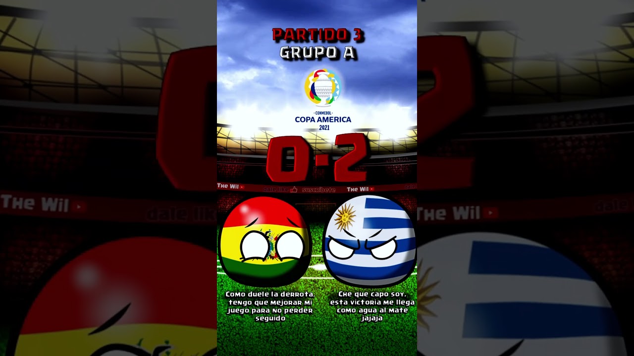 BOLIVIA en la  COPA AMERICA 2021  #countryballs
