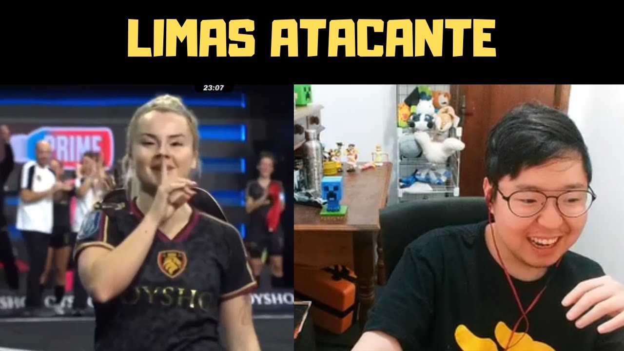 LIMINHA REAGINDO AOS GOLS DA ANDREA CHINI