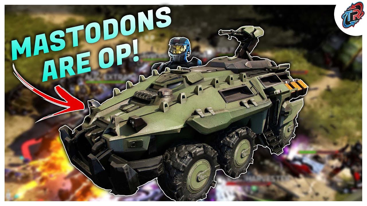 Are Mastodons OP in Halo Wars 2?