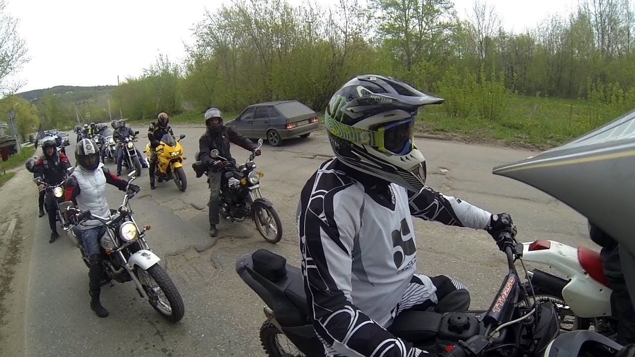 Открытие мотосезона  в Жигулевске 10.05.2014
