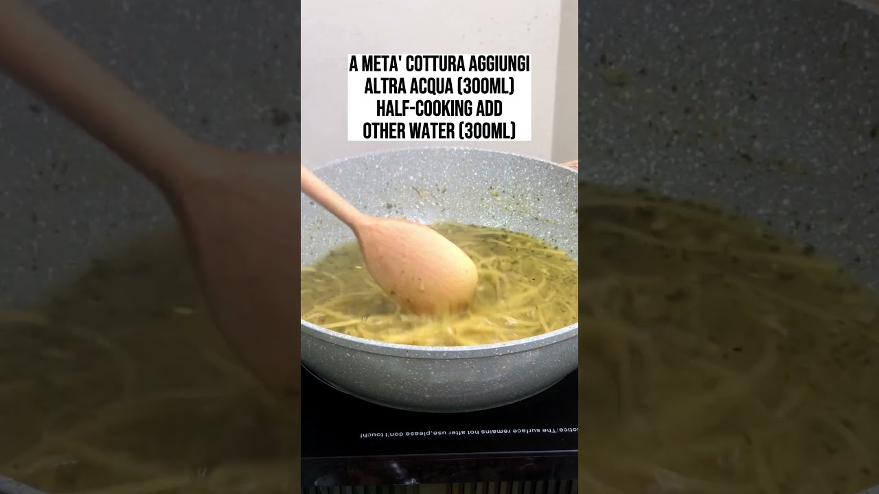 La spaghettata. Fresca e gustosa!