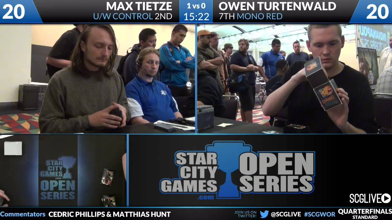 SCGWOR - Standard - Quarterfinals - Owen Turtenwald vs Max Tietze