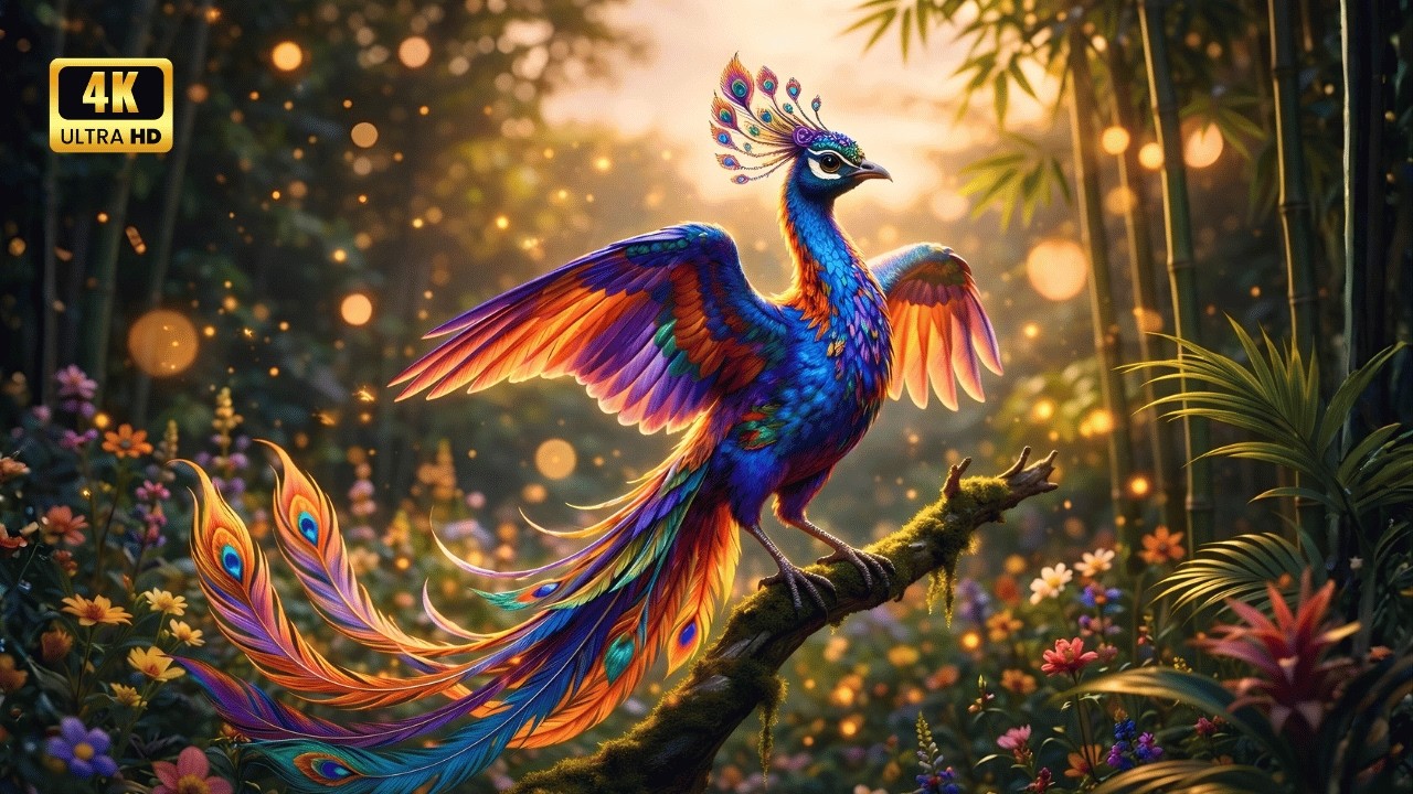 The Most Colorful & Strange Birds on Earth 🐦✨  Relaxing Bird Sounds for Sleep  4K