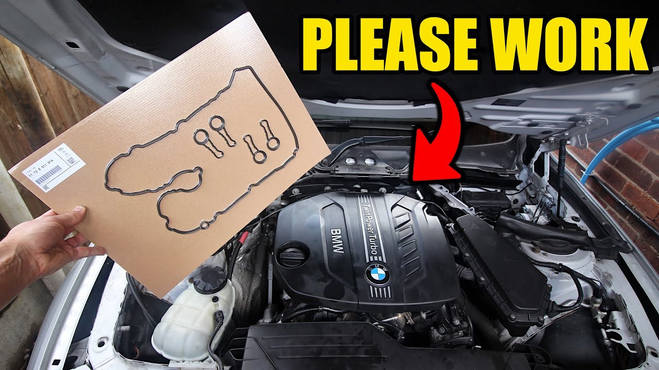 Замена прокладки клапанной крышки BMW N47 / N57