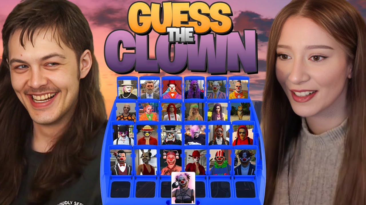 YOUNEY PLAYS GUESS THE CLOWN ft. Thio | NOPIXEL GTA RP