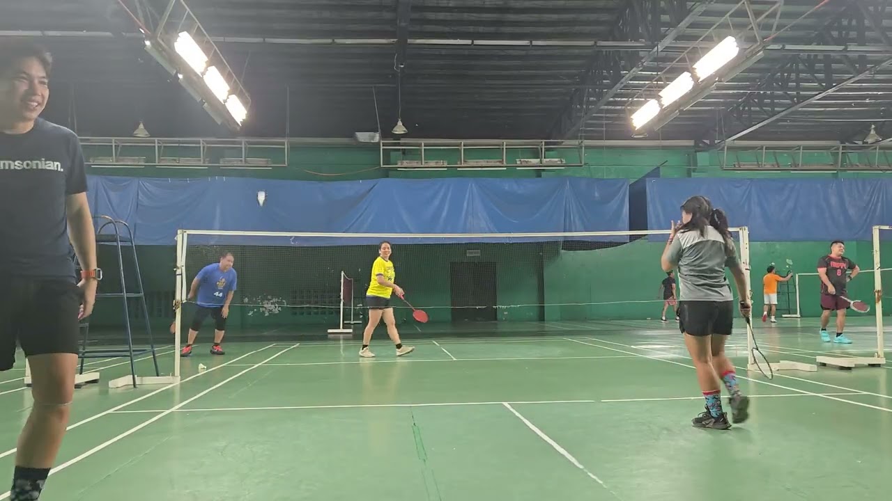 Sunday Fun Games @ Power Up Badminton - February 15,  2026 - Game 4