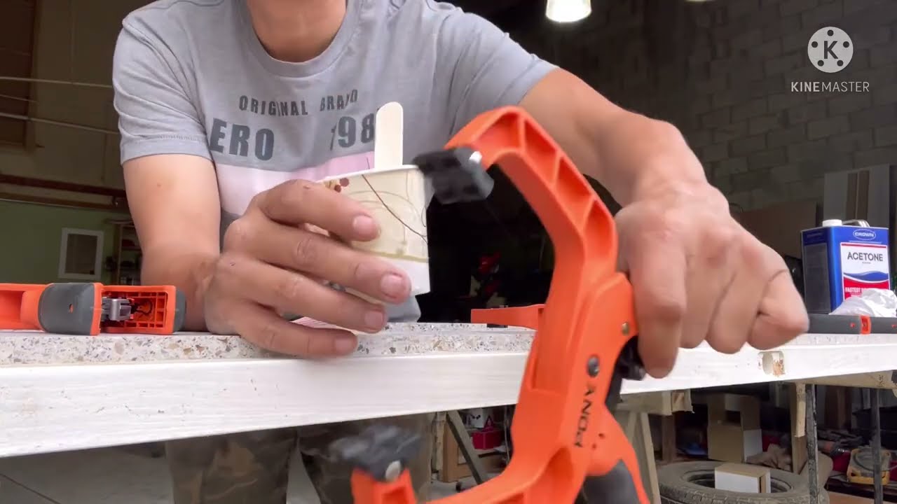 Solid surface , Quartz adhesive gluing