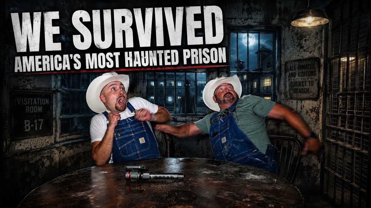 We Survived ALONE in World's Most Haunted Prison&nbsp;(scary night)