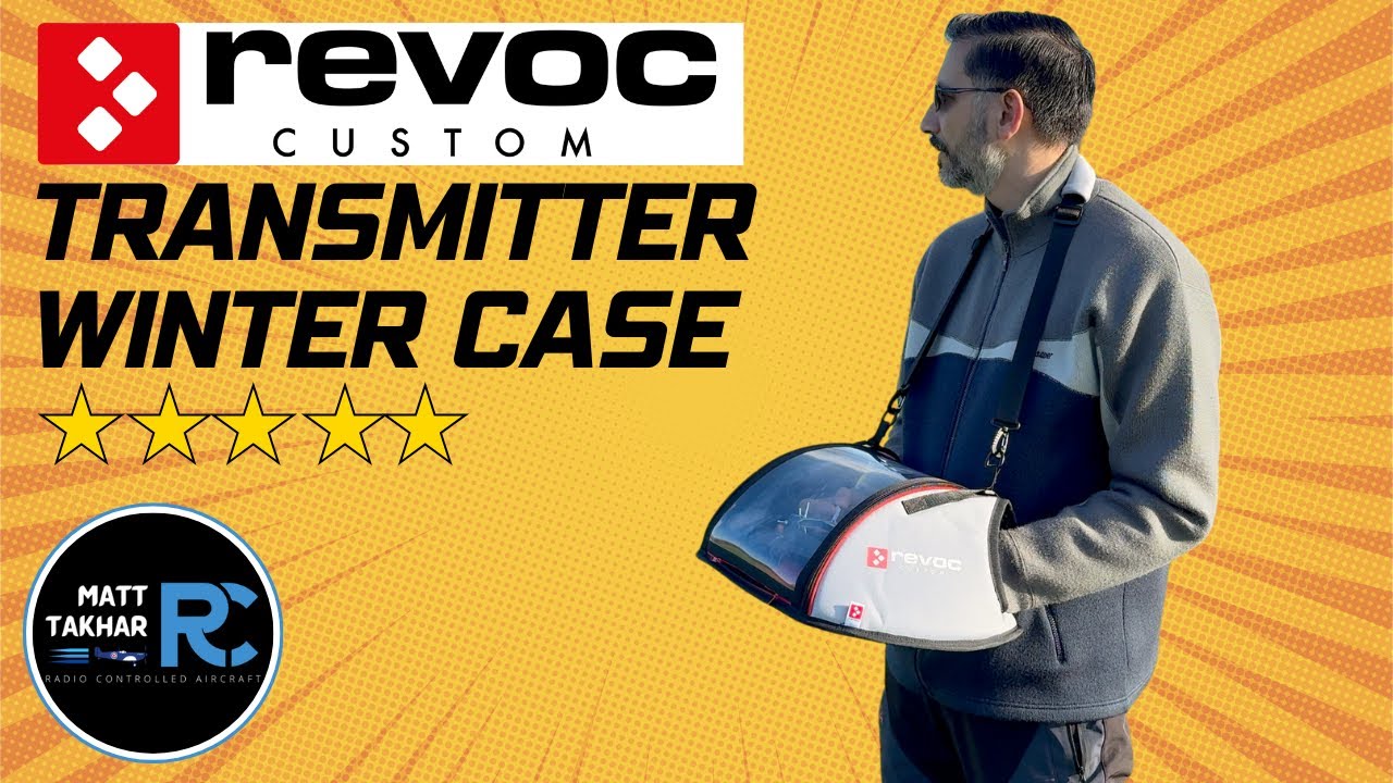 Revoc Transmitter Winter Case - A Must-Have for Cold Weather Flying! ❄️🔥