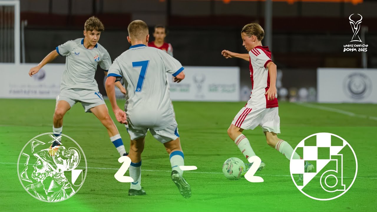 AFC Ajax VS GNK Dinamo Zagreb | Day 4 | Group D | White Oryx Cup Doha 2025