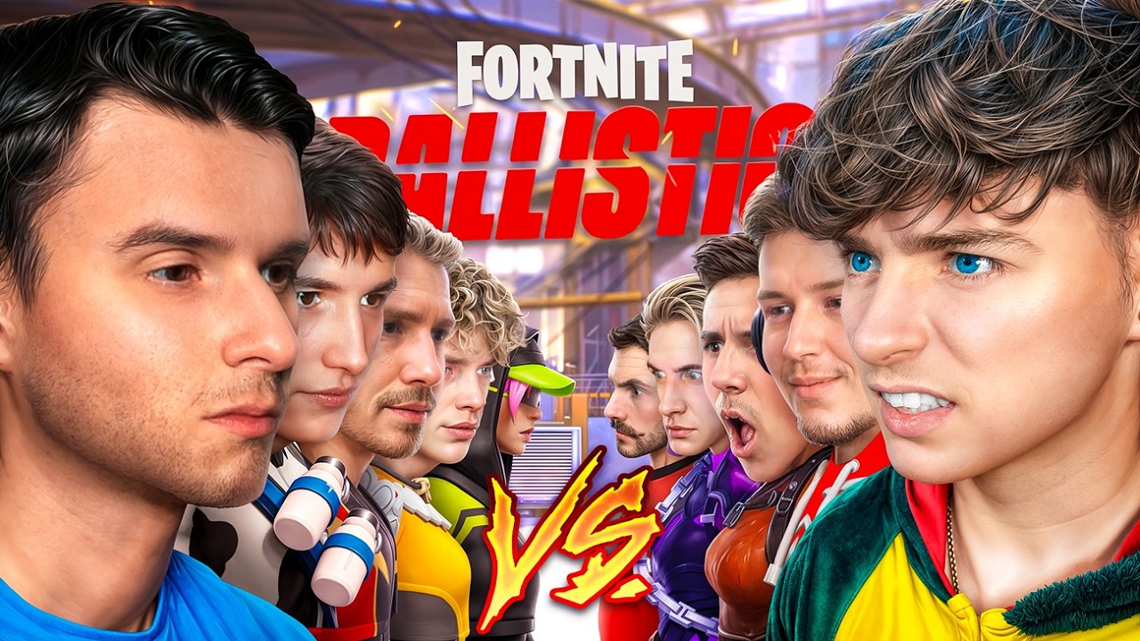 Das XXL 5 VS 5 YOUTUBER BATTLE! ⚔️🏆