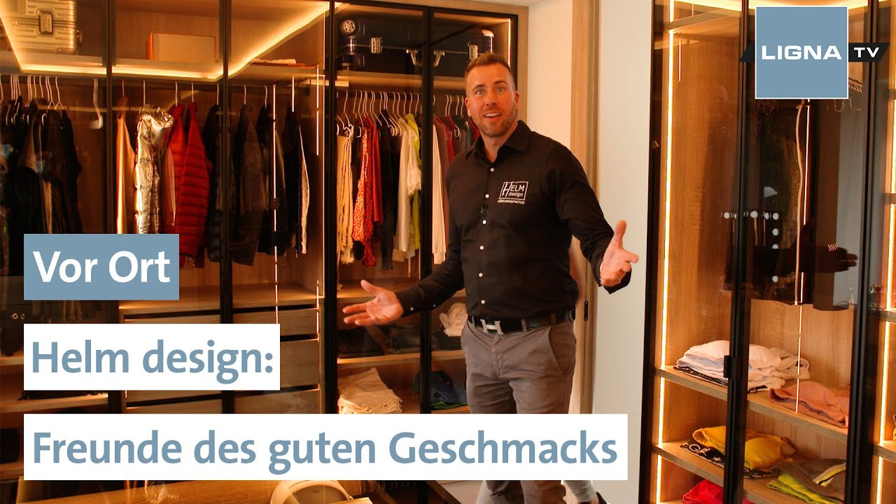 Inneneinrichtung neu gedacht | Vor Ort bei der Möbelmanufaktur Helm design | LIGNA.TV