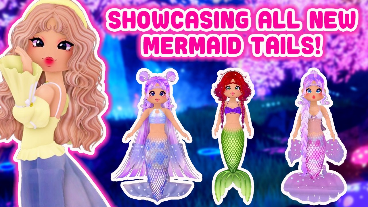 Представляем совершенно новое обновление игры Mermaid Tails Royale High, посвященное сезону цвете...