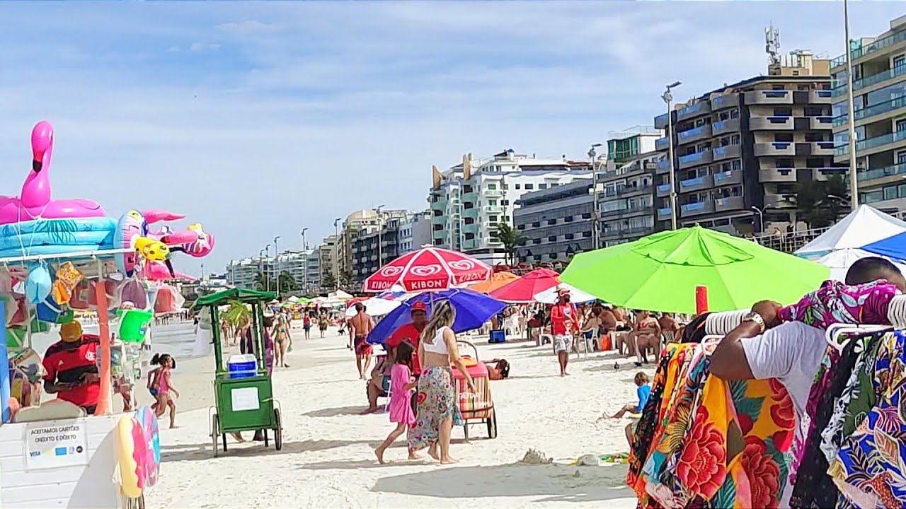 ❤️💙CABO FRIO⛱️COMO CHEGAR NO CANTO DA PRAIA DO FORTE 🇧🇷4k