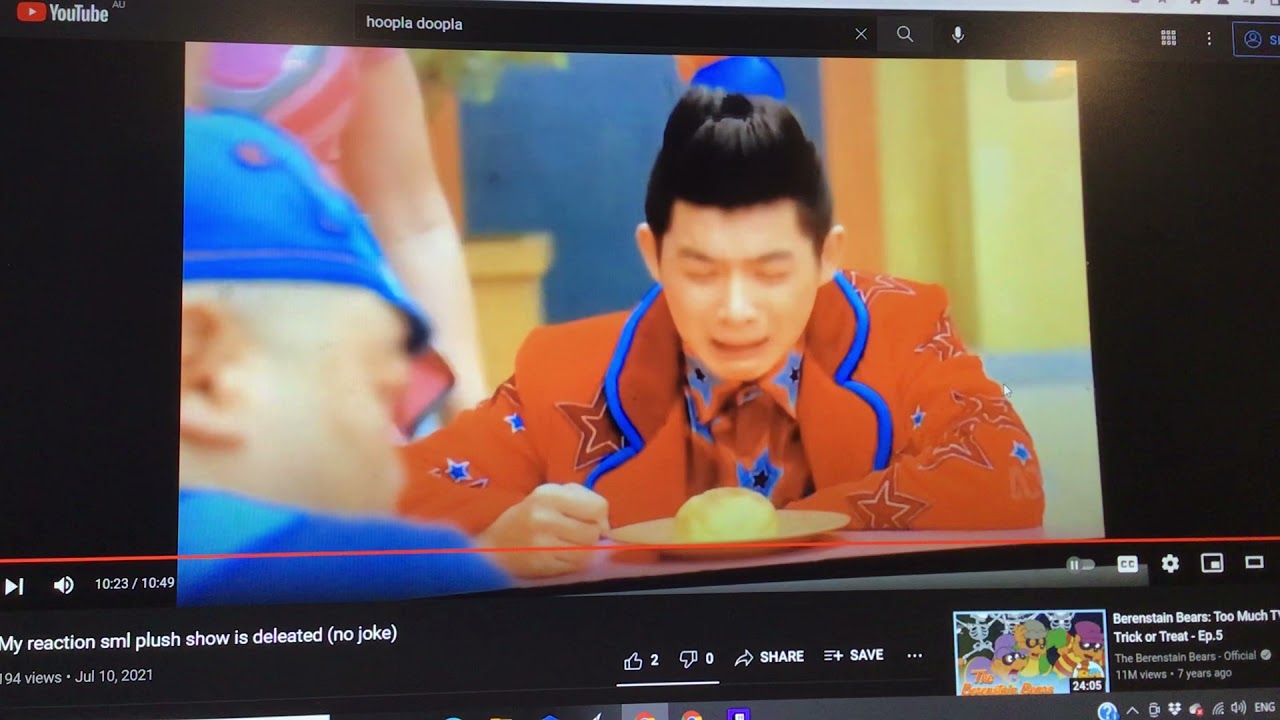 Hoopla doopla crying scene 2