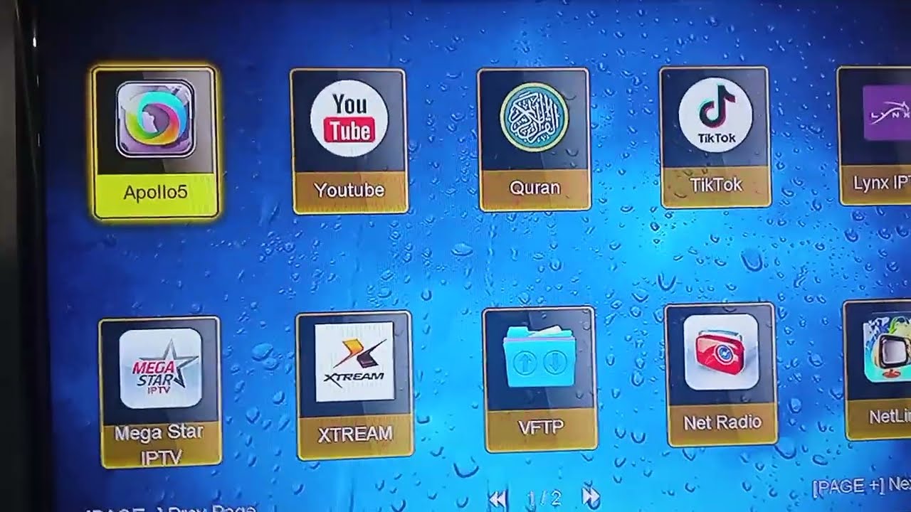 طريقة تحديث  الجهاز Géant GN 2000HD HYBRID PLUS عن طريق الانترنت Net