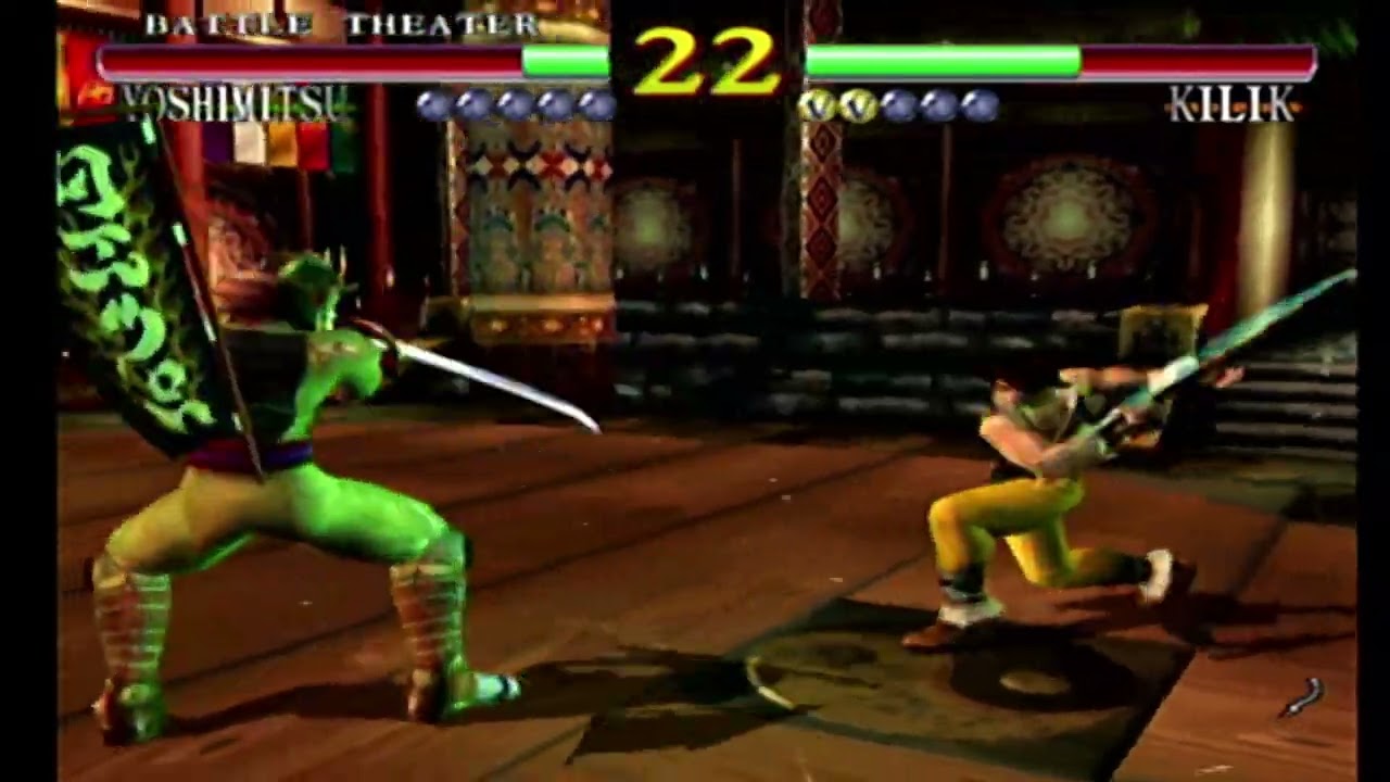 Soul Calibur (Dreamcast) - Ёсимицу против Килика VII