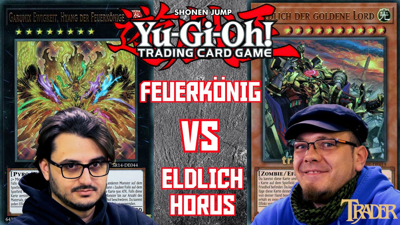YuGiOh Feuerkönig VS Eldlich Horus deutsch | Stream Duell 689 | fire king | Trader Master Duel 2024