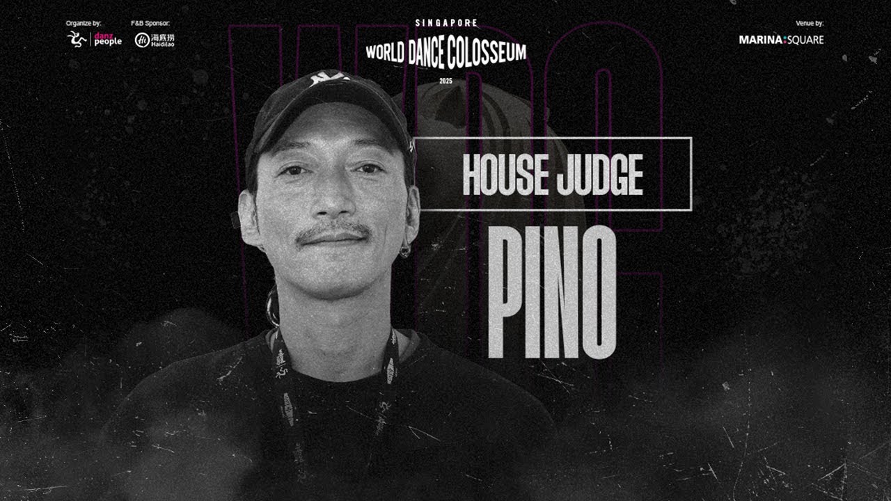 Pino | Judge Showcase  | World Dance Colosseum Singapore 2025